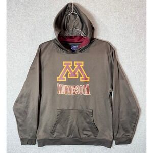 Campus Heritage Minnesota Hoodie‎ Pullover Youth XL Gray Maroon
